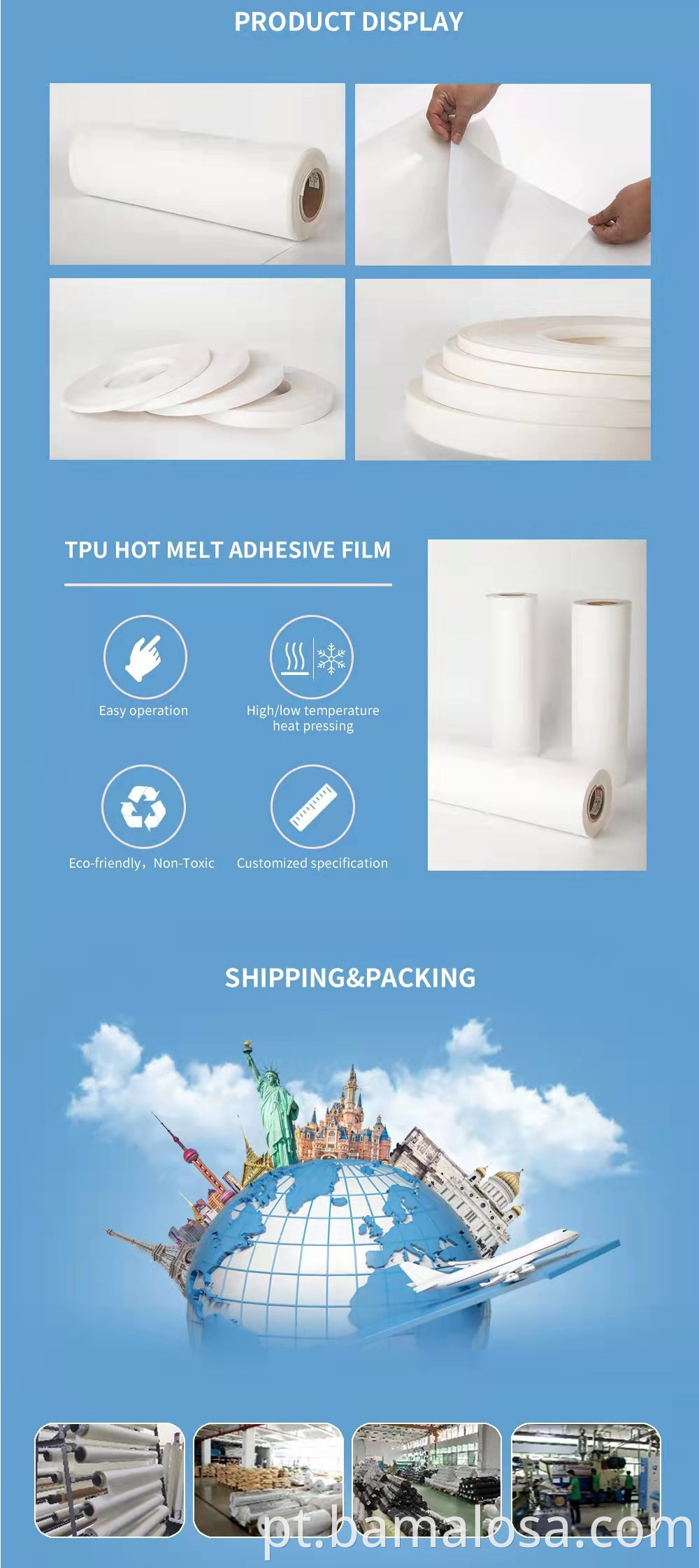 Tpu Hot Melt Adhesive Film